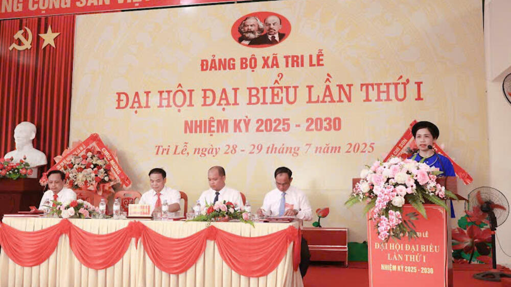 Phiên Trù bị Đại hội đại biểu Đảng bộ xã Tri Lễ lần thứ nhất nhiệm kỳ 2025 -2030