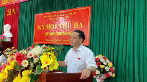 HĐND xã tổ chức Kỳ họp thứ 3 HĐND xã  (kỳ họp chuyên đề)