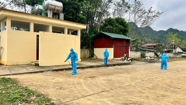 Xã Tri Lễ Triển khai tháng vệ sinh, khử trùng, tiêu độc môi trường đợt 1 năm 2026