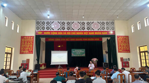 Uỷ ban nhân dân xã Tri Lễ phối hợp tập huấn công tác tín dụng chính sách năm 2026
