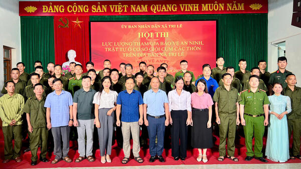Hội thi Lực lượng tham gia bảo vệ an ninh trật tự ở cơ sở giỏi xã Tri Lễ năm 2026
