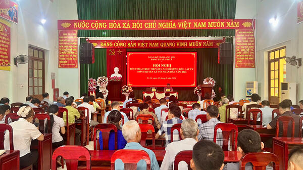Xã Tri Lễ tổ chức Hội nghị đối thoại trực tiếp giữa người đứng đầu cấp ủy, chính quyền với Nhân dân năm 2026