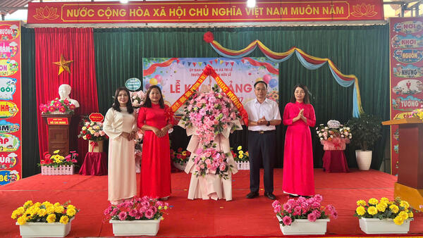 Lễ khai giảng năm học 2026 – 2027 tại các trường học trên địa bàn xã Tri Lễ