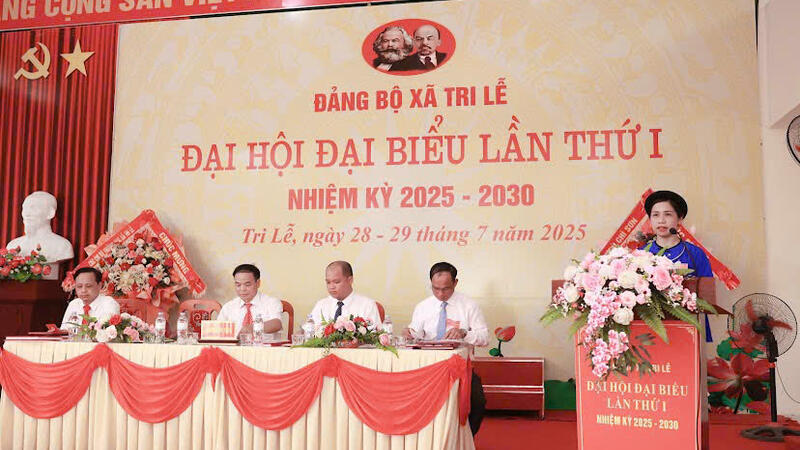 Phiên Trù bị Đại hội đại biểu Đảng bộ xã Tri Lễ lần thứ nhất nhiệm kỳ 2025 -2030
